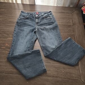 Stylish Blue Flare Women's Jeans Vintage 80's Sassoon Ooh La La Boot Cut Boogie